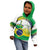 Brasilia Capital Kid Hoodie Brazil Flag Metropolitan Cathedral - Wonder Print Shop