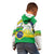 Brasilia Capital Kid Hoodie Brazil Flag Metropolitan Cathedral - Wonder Print Shop
