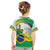 Brasilia Capital Kid T Shirt Brazil Flag Metropolitan Cathedral - Wonder Print Shop