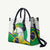 Brasilia Capital Leather Bag Brazil Flag Metropolitan Cathedral - Wonder Print Shop