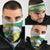 Brasilia Capital Neck Gaiter Brazil Flag Metropolitan Cathedral - Wonder Print Shop