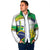 Brasilia Capital Padded Jacket Brazil Flag Metropolitan Cathedral - Wonder Print Shop