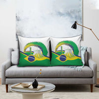 Brasilia Capital Pillow Cover Brazil Flag Metropolitan Cathedral - Wonder Print Shop