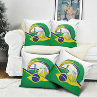 Brasilia Capital Pillow Cover Brazil Flag Metropolitan Cathedral - Wonder Print Shop