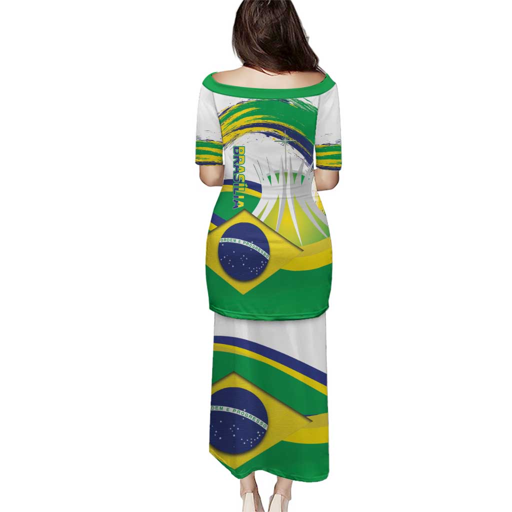 Brasilia Capital Puletasi Brazil Flag Metropolitan Cathedral - Wonder Print Shop