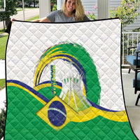 Brasilia Capital Quilt Brazil Flag Metropolitan Cathedral - Wonder Print Shop