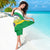 Brasilia Capital Sarong Brazil Flag Metropolitan Cathedral - Wonder Print Shop