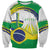 Brasilia Capital Sweatshirt Brazil Flag Metropolitan Cathedral - Wonder Print Shop