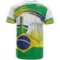 Brasilia Capital T Shirt Brazil Flag Metropolitan Cathedral - Wonder Print Shop