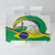 Brasilia Capital Tablecloth Brazil Flag Metropolitan Cathedral - Wonder Print Shop