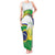 Brasilia Capital Tank Maxi Dress Brazil Flag Metropolitan Cathedral - Wonder Print Shop