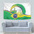 Brasilia Capital Tapestry Brazil Flag Metropolitan Cathedral - Wonder Print Shop