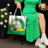 Brasilia Capital Tote Bag Brazil Flag Metropolitan Cathedral - Wonder Print Shop