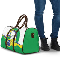 Brasilia Capital Travel Bag Brazil Flag Metropolitan Cathedral - Wonder Print Shop