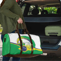 Brasilia Capital Travel Bag Brazil Flag Metropolitan Cathedral - Wonder Print Shop