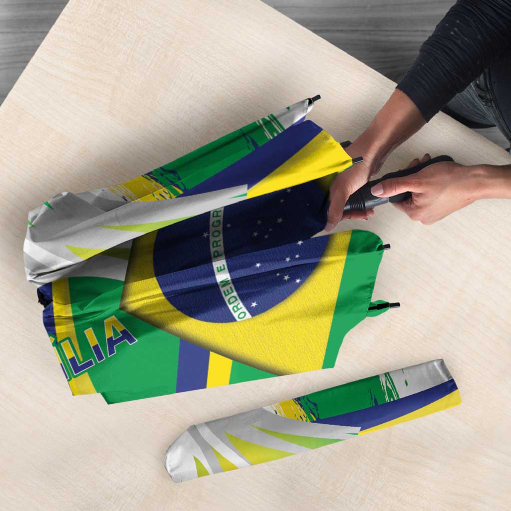 Brasilia Capital Umbrella Brazil Flag Metropolitan Cathedral - Wonder Print Shop