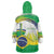 Brasilia Capital Wearable Blanket Hoodie Brazil Flag Metropolitan Cathedral - Wonder Print Shop