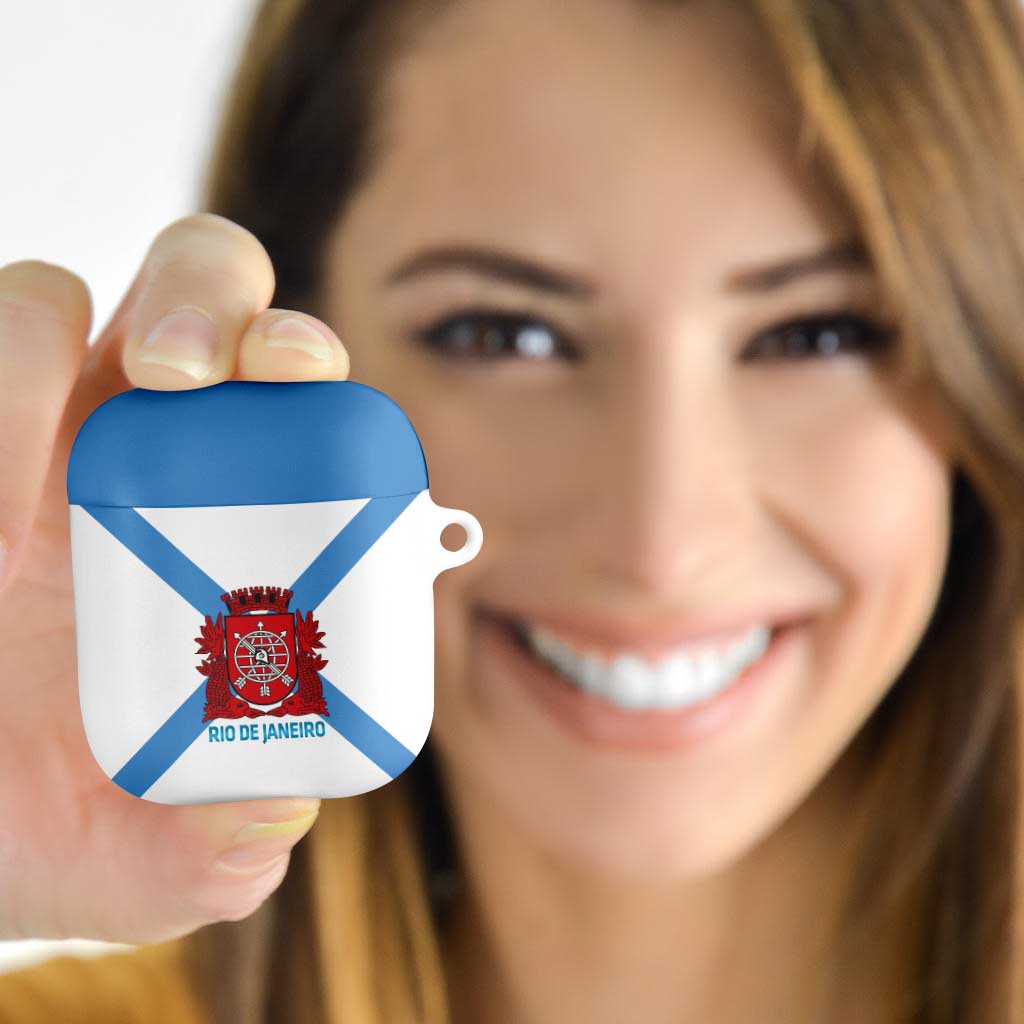 Rio de Janeiro Brazil AirPods Case Flag Style - Wonder Print Shop
