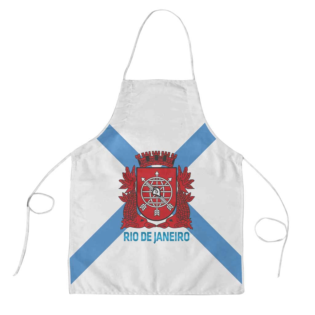 Rio de Janeiro Brazil Apron Flag Style - Wonder Print Shop
