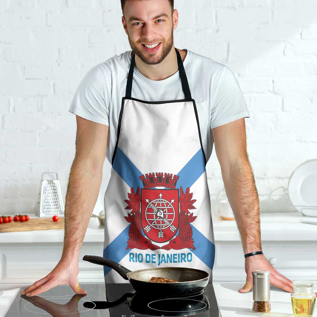Rio de Janeiro Brazil Apron Flag Style - Wonder Print Shop