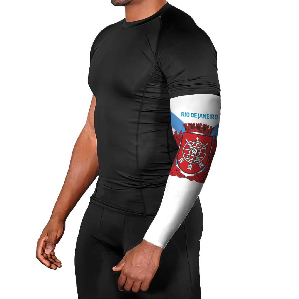 Rio de Janeiro Brazil Arm Sleeves Flag Style - Wonder Print Shop