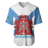 Rio de Janeiro Brazil Baseball Jersey Flag Style - Wonder Print Shop