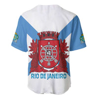 Rio de Janeiro Brazil Baseball Jersey Flag Style - Wonder Print Shop