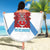 Rio de Janeiro Brazil Beach Blanket Flag Style - Wonder Print Shop
