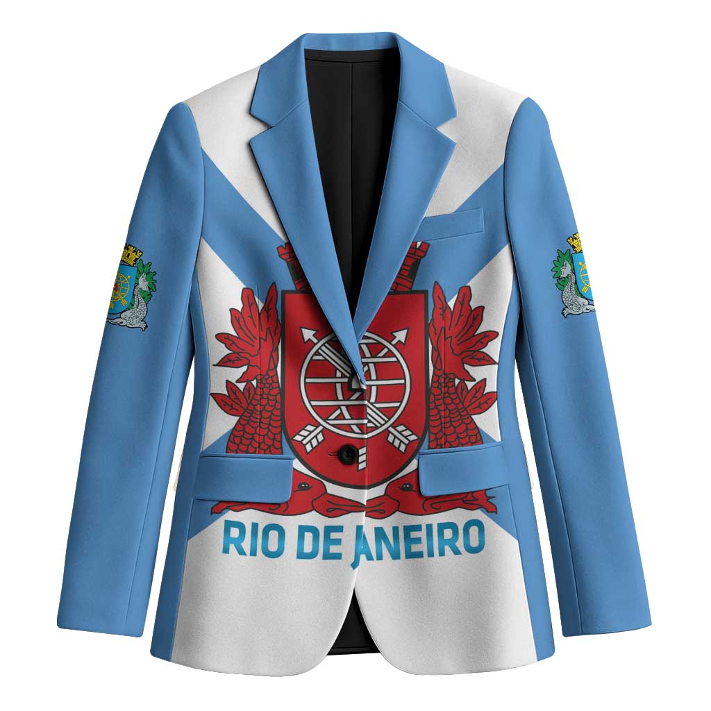 Rio de Janeiro Brazil Blazer Flag Style - Wonder Print Shop