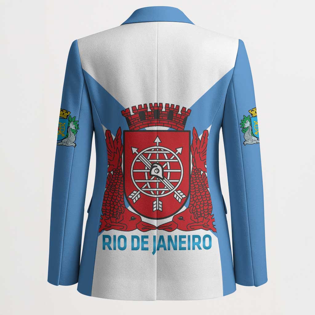 Rio de Janeiro Brazil Blazer Flag Style - Wonder Print Shop