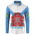 Rio de Janeiro Brazil Button Sweatshirt Flag Style - Wonder Print Shop