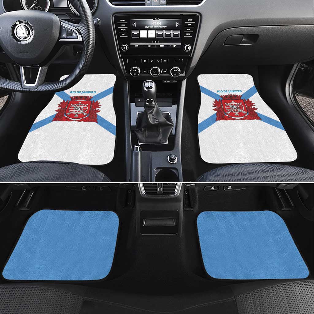Rio de Janeiro Brazil Car Mats Flag Style - Wonder Print Shop