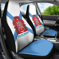 Rio de Janeiro Brazil Car Seat Cover Flag Style - Wonder Print Shop