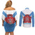 Rio de Janeiro Brazil Couples Matching Off Shoulder Short Dress and Long Sleeve Button Shirt Flag Style - Wonder Print Shop