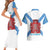Rio de Janeiro Brazil Couples Matching Short Sleeve Bodycon Dress and Hawaiian Shirt Flag Style - Wonder Print Shop