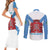 Rio de Janeiro Brazil Couples Matching Short Sleeve Bodycon Dress and Long Sleeve Button Shirt Flag Style - Wonder Print Shop