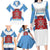 Rio de Janeiro Brazil Family Matching Long Sleeve Bodycon Dress and Hawaiian Shirt Flag Style - Wonder Print Shop