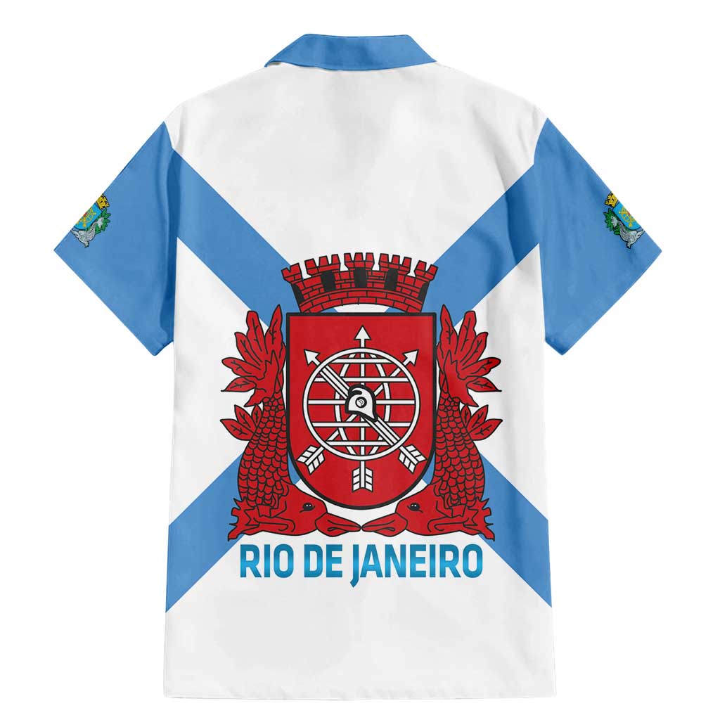 Rio de Janeiro Brazil Family Matching Mermaid Dress and Hawaiian Shirt Flag Style - Wonder Print Shop