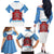Rio de Janeiro Brazil Family Matching Off The Shoulder Long Sleeve Dress and Hawaiian Shirt Flag Style - Wonder Print Shop