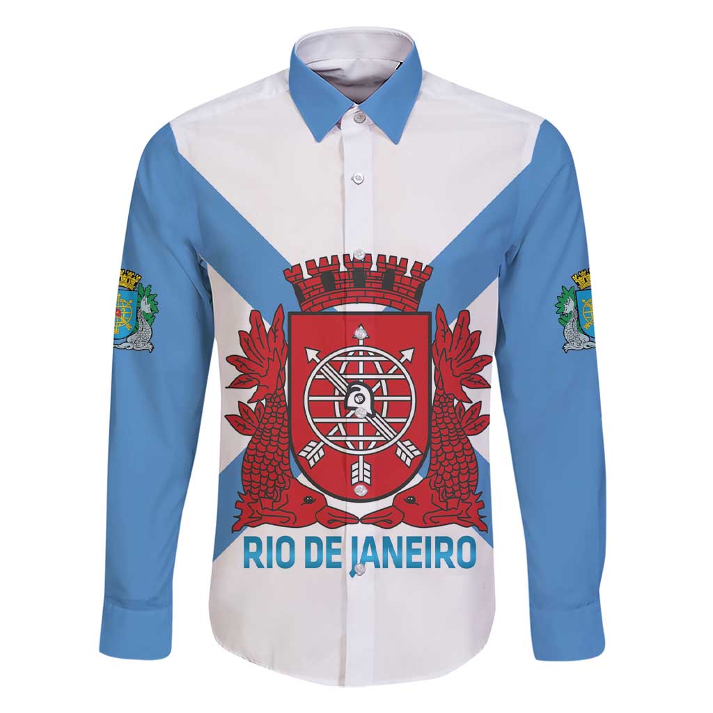 Rio de Janeiro Brazil Family Matching Short Sleeve Bodycon Dress and Hawaiian Shirt Flag Style - Wonder Print Shop
