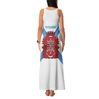 Rio de Janeiro Brazil Family Matching Tank Maxi Dress and Hawaiian Shirt Flag Style - Wonder Print Shop