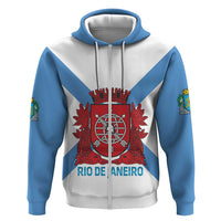 Rio de Janeiro Brazil Hoodie Flag Style - Wonder Print Shop