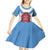 Rio de Janeiro Brazil Kid Short Sleeve Dress Flag Style - Wonder Print Shop