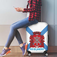 Rio de Janeiro Brazil Luggage Cover Flag Style - Wonder Print Shop