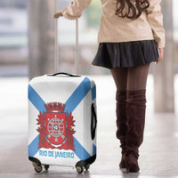 Rio de Janeiro Brazil Luggage Cover Flag Style - Wonder Print Shop