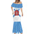 Rio de Janeiro Brazil Mermaid Dress Flag Style - Wonder Print Shop