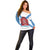 Rio de Janeiro Brazil Off Shoulder Sweater Flag Style - Wonder Print Shop