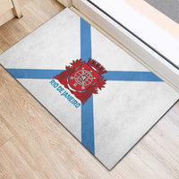 Rio de Janeiro Brazil Rubber Doormat Flag Style - Wonder Print Shop
