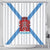 Rio de Janeiro Brazil Shower Curtain Flag Style - Wonder Print Shop