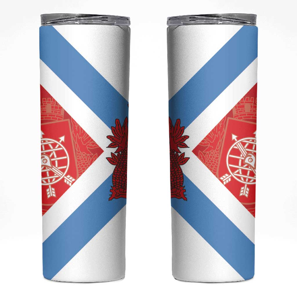 Rio de Janeiro Brazil Skinny Tumbler Flag Style - Wonder Print Shop